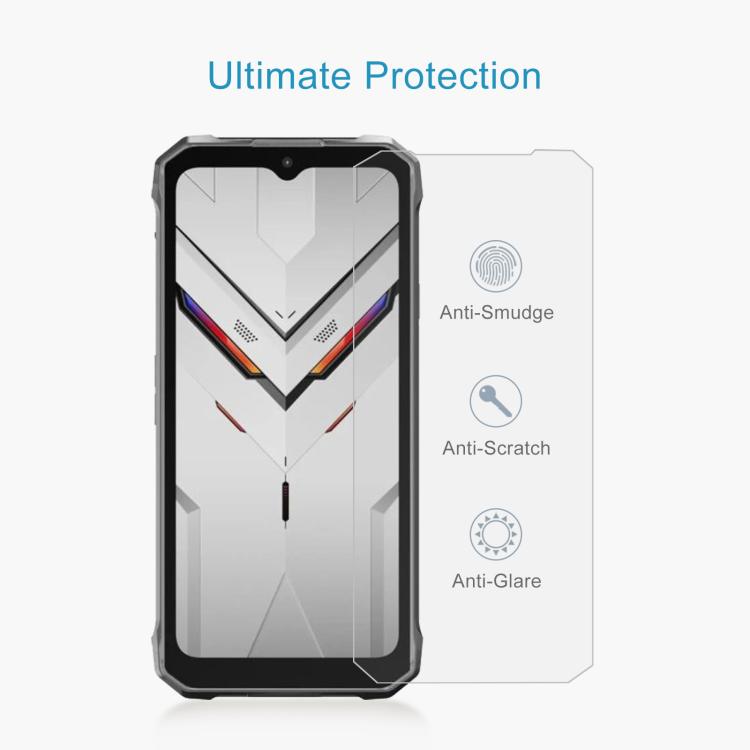 For HOTWAV T7S 50pcs 0.3mm High Aluminum Tempered Glass Film
