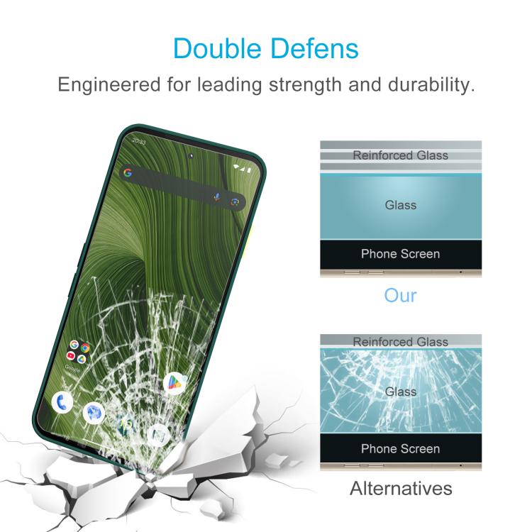For Fairphone 6 50pcs 0.3mm High Aluminum Tempered Glass Film