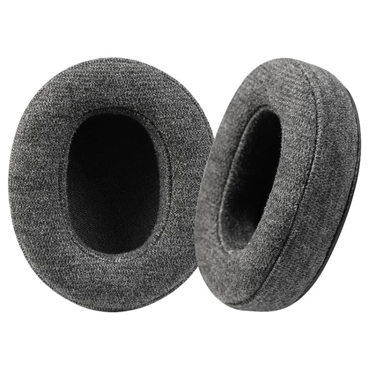 2 Pack Skin-friendly Cotton Earphone Replacement Earpads Pads For Sony WH-XB910N - Black