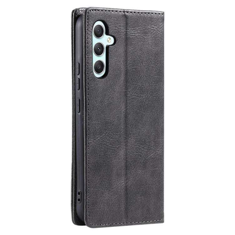 For Samsung Galaxy A17 5G TTUDRCH RFID Retro Texture Magnetic Leather Phone Case