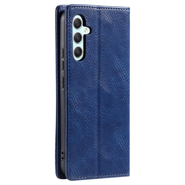 For Samsung Galaxy A17 5G TTUDRCH RFID Retro Texture Magnetic Leather Phone Case