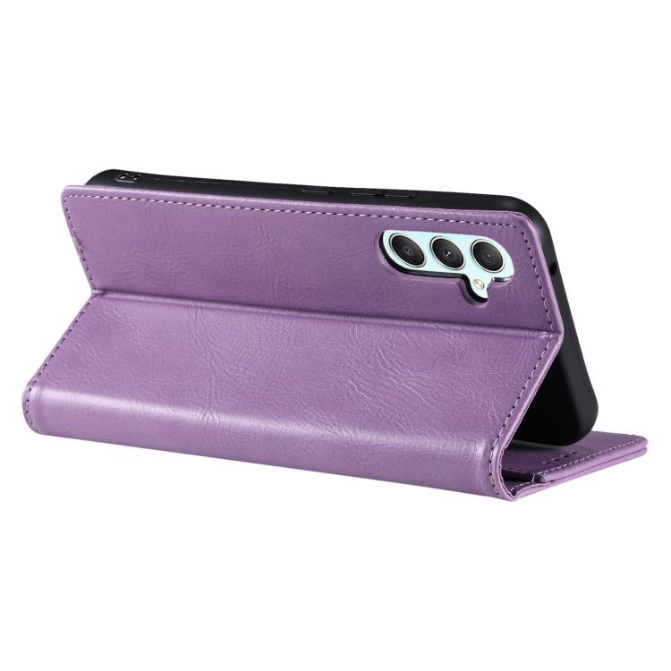 For Samsung Galaxy A17 5G TTUDRCH RFID Retro Texture Magnetic Leather Phone Case