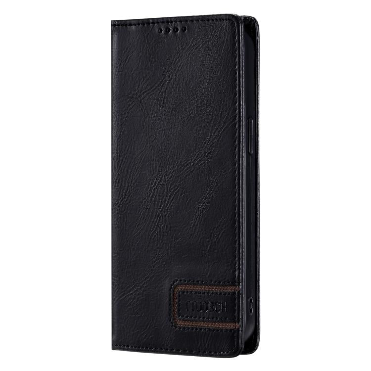For Samsung Galaxy A37 5G TTUDRCH RFID Retro Texture Magnetic Leather Phone Case