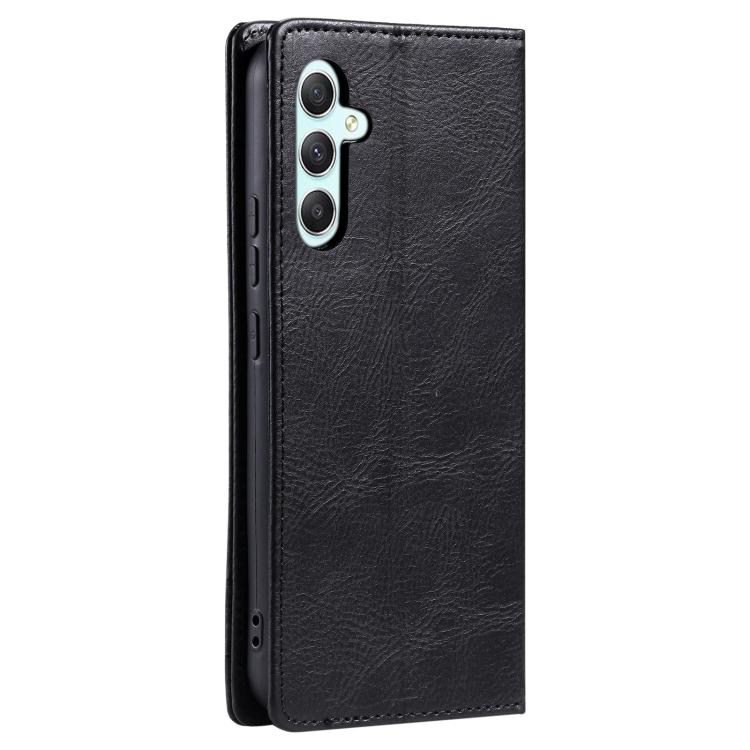 For Samsung Galaxy A37 5G TTUDRCH RFID Retro Texture Magnetic Leather Phone Case