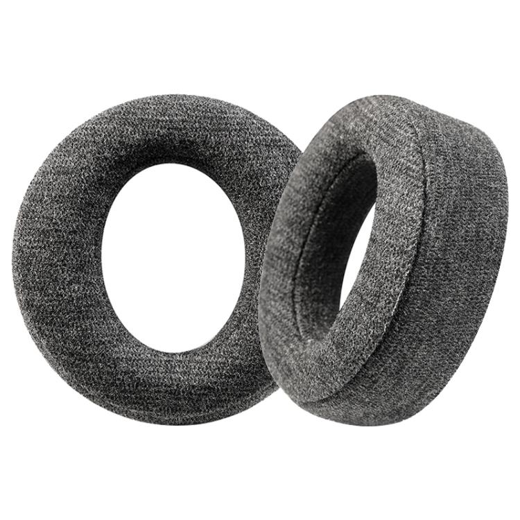 1 Pair Skin-friendly Cotton Earphone Replacement Earpads Pads For Sony Playstation 5 PS5 - Black