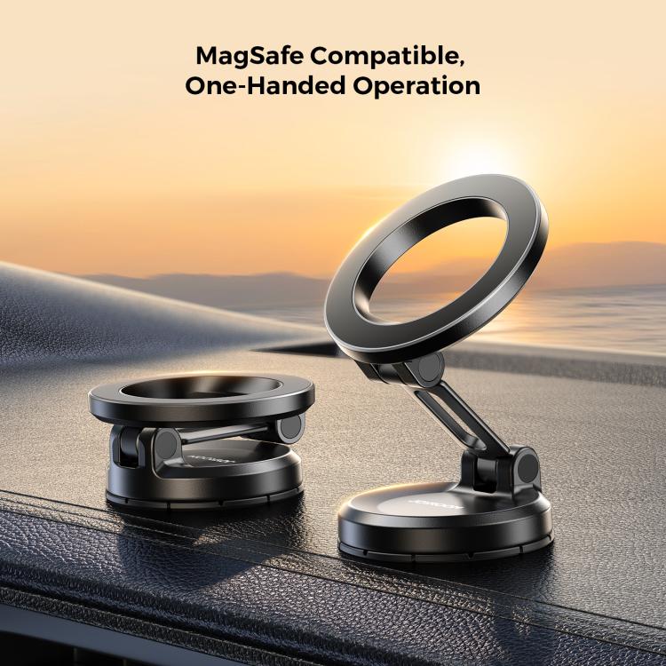 JOYROOM JR-ZS505 Foldable Magsafe Magnetic Car Phone Holder - Black