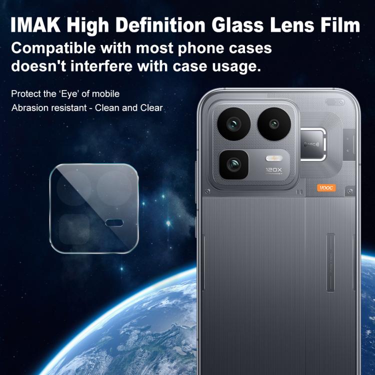 For Realme Neo8 5G IMAK Rear Camera Lens Glass Film Thin Version