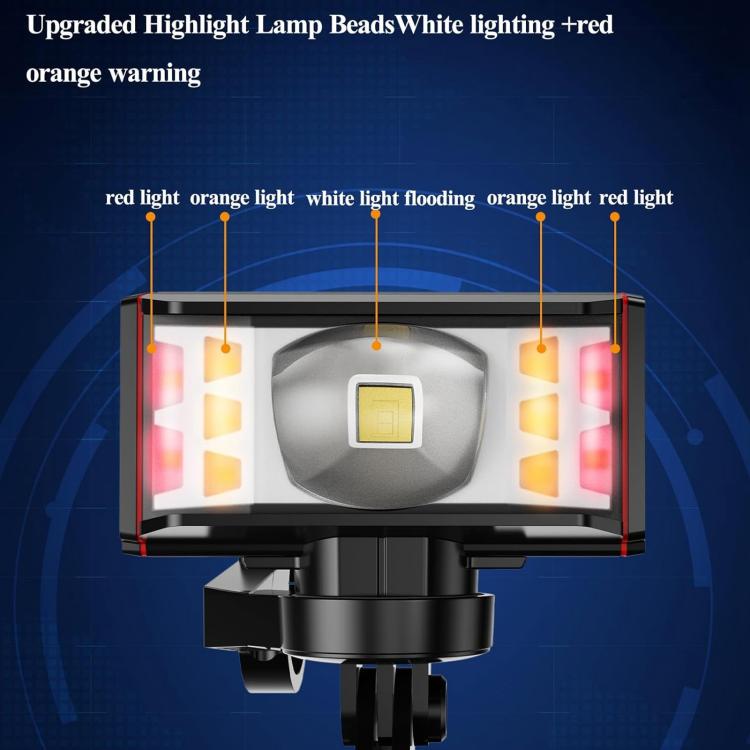 XA-337 2000LM Super Bright LED Bicycle Headlight - Black