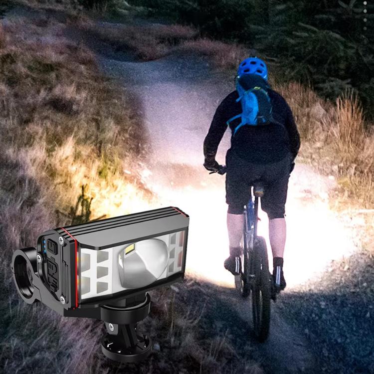 XA-337 2000LM Super Bright LED Bicycle Headlight - Black