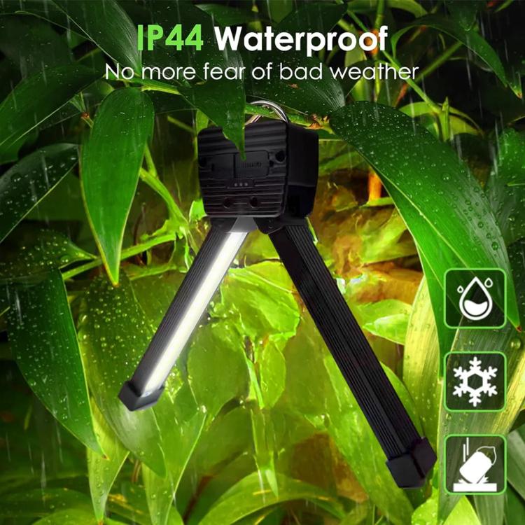 A55 LED Multifunctional Folding Working Light - Black