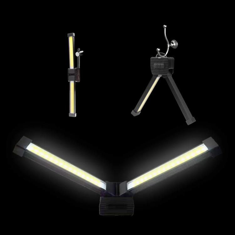 A55 LED Multifunctional Folding Working Light - Black