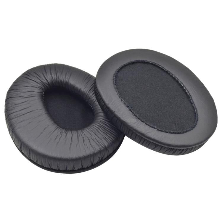 2pcs Frog Skin Earphone Replacement Earpads Pads For Sony MDR-Z600 / Z900 / V600 / V900 - Black