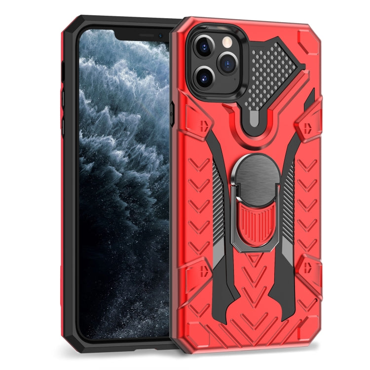 For iPhone 11 Pro Armor Knight Series 2 in 1 PC + TPU Protective Casewith Ring Holder