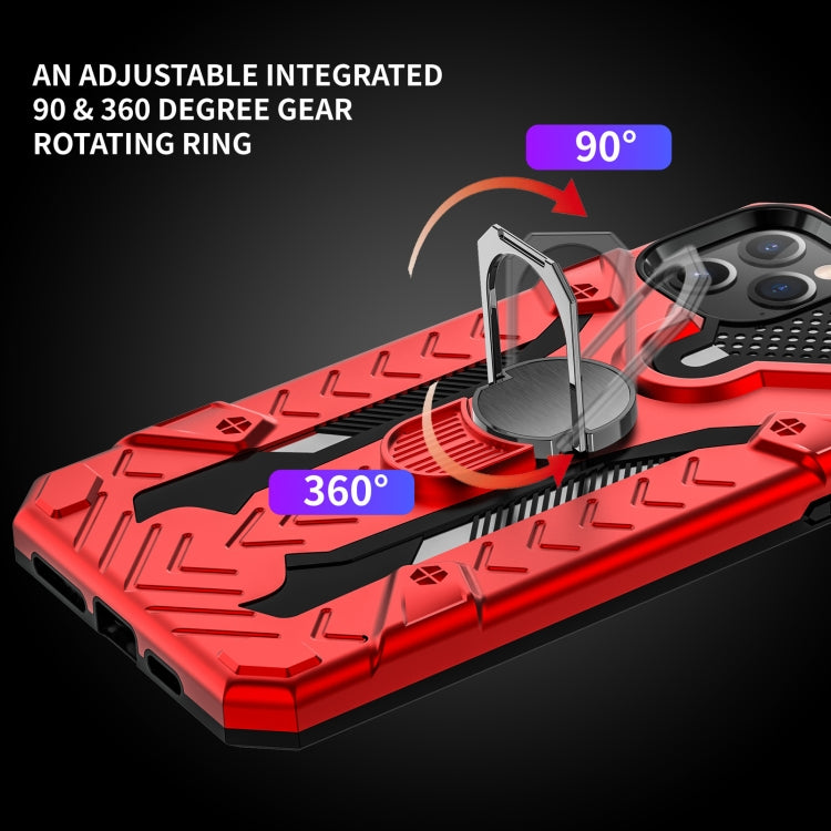For iPhone 11 Pro Armor Knight Series 2 in 1 PC + TPU Protective Casewith Ring Holder