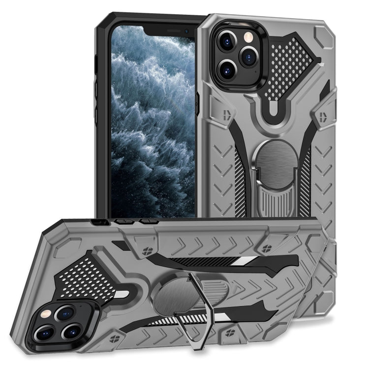 For iPhone 11 Pro Armor Knight Series 2 in 1 PC + TPU Protective Casewith Ring Holder