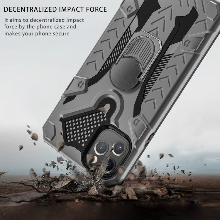 For iPhone 11 Pro Armor Knight Series 2 in 1 PC + TPU Protective Casewith Ring Holder