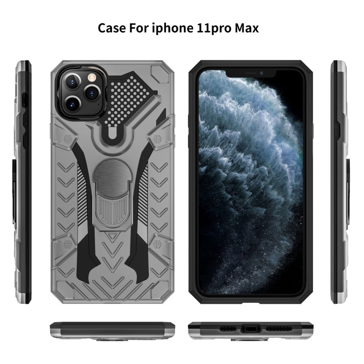 For iPhone 11 Pro Armor Knight Series 2 in 1 PC + TPU Protective Casewith Ring Holder