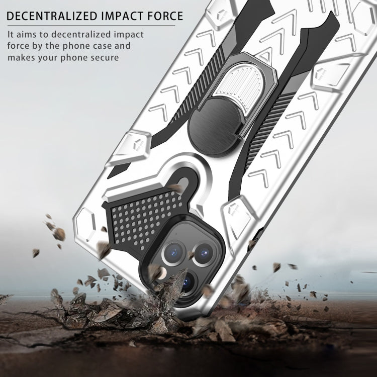 For iPhone 11 Pro Armor Knight Series 2 in 1 PC + TPU Protective Casewith Ring Holder