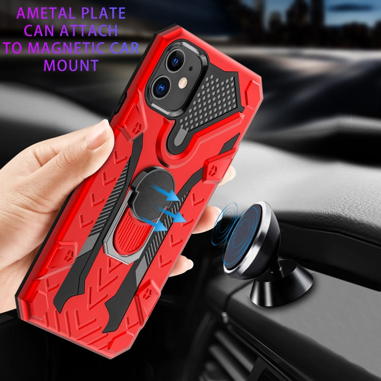 For iPhone 11 Armor Knight Series 2 in 1 PC + TPU Protective Case with Ring Holder