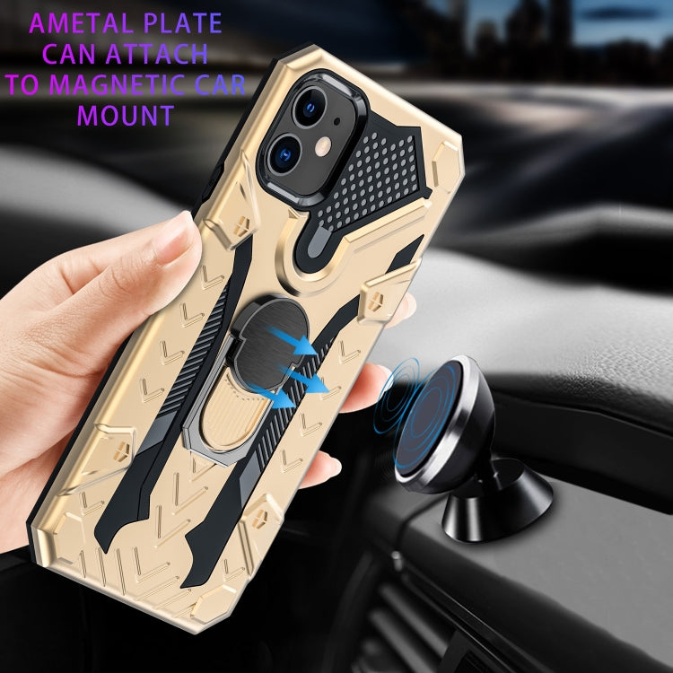 For iPhone 11 Armor Knight Series 2 in 1 PC + TPU Protective Case with Ring Holder