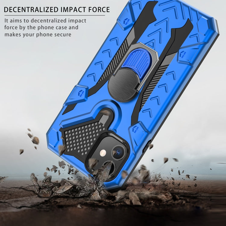 For iPhone 11 Armor Knight Series 2 in 1 PC + TPU Protective Case with Ring Holder