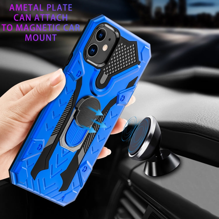 For iPhone 11 Armor Knight Series 2 in 1 PC + TPU Protective Case with Ring Holder