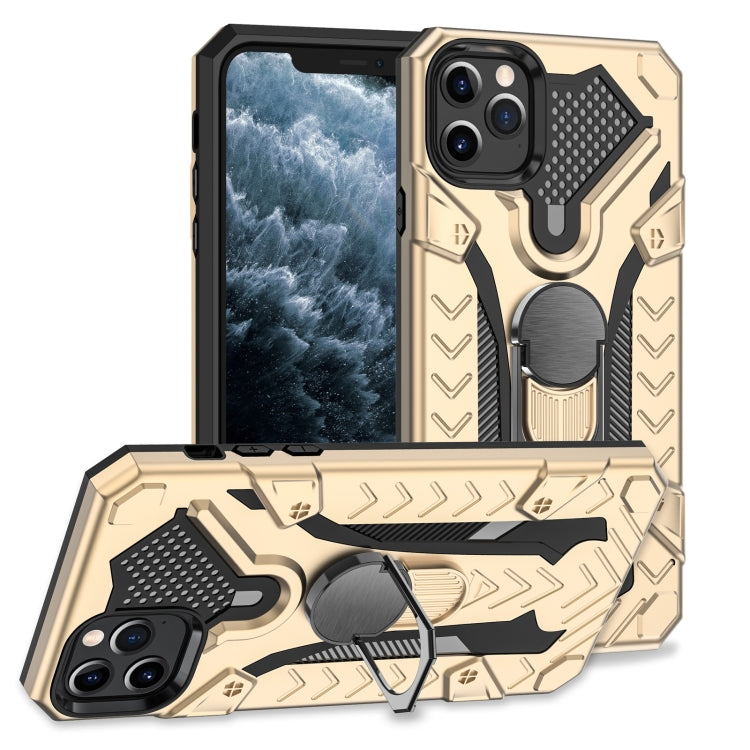 For iPhone 11 Pro Max Armor Knight Series 2 in 1 PC + TPU Protective Case with Ring Holder