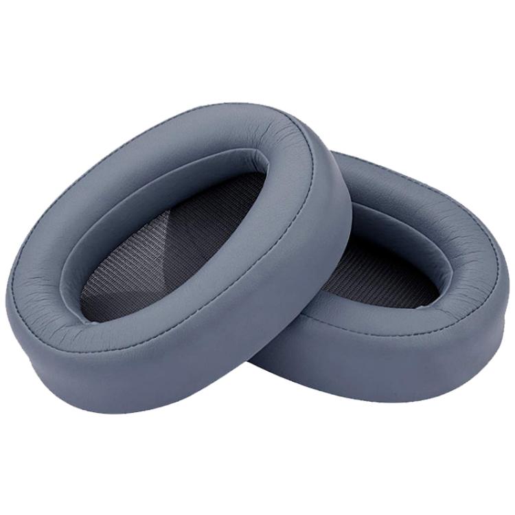 1 Pair Protein Leather Earphone Replacement Earpads Pads For Sony MDR-100A / MDR-100AAP / DR-H600A