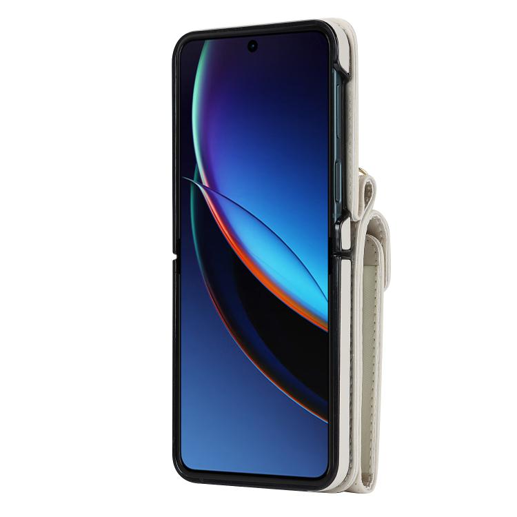 For Motorola Razr 40 Ultra Ring Holder RFID Card Slot Phone Case