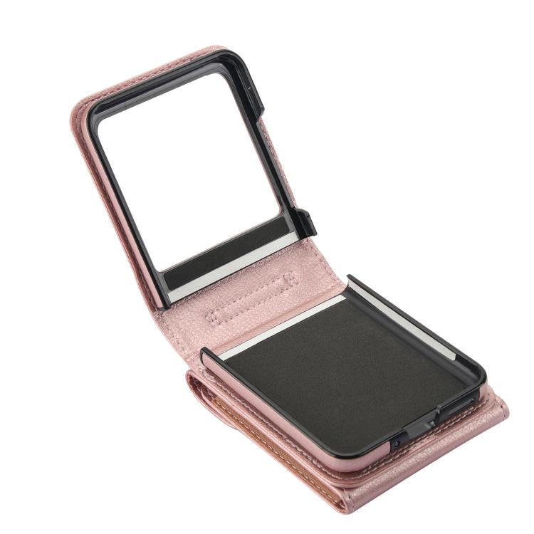 For Motorola Razr 40 Ultra Ring Holder RFID Card Slot Phone Case