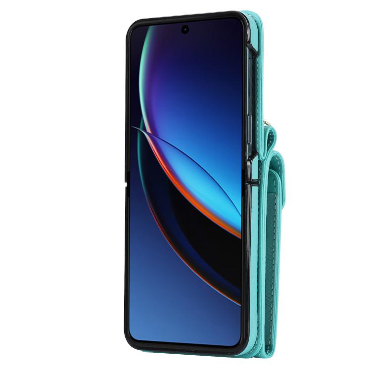 For Motorola Razr 40 Ultra Ring Holder RFID Card Slot Phone Case