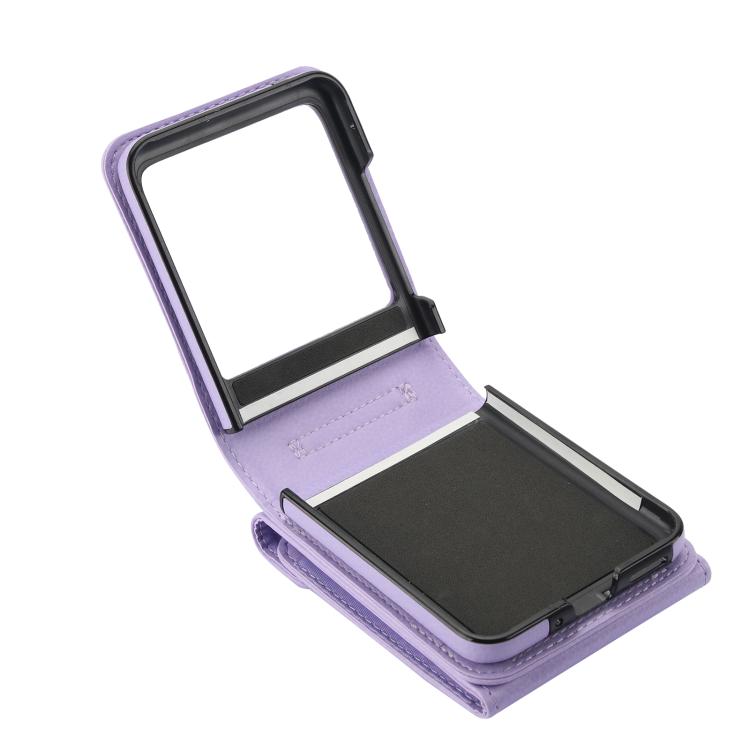 For Motorola Razr 40 Ultra Ring Holder RFID Card Slot Phone Case