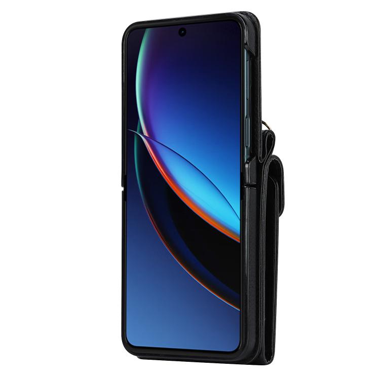 For Motorola Razr 50 Ultra Ring Holder RFID Card Slot Phone Case