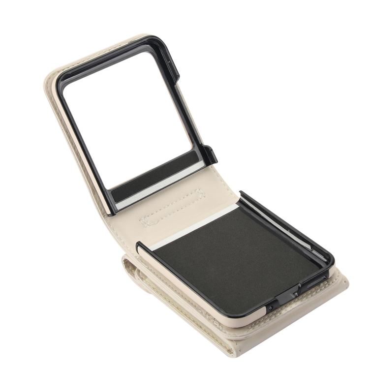 For Motorola Razr 50 Ultra Ring Holder RFID Card Slot Phone Case