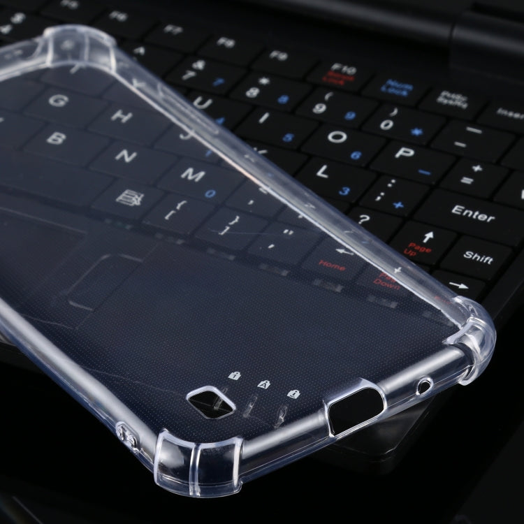 For Samsung Galaxy A01 Four-Corner Anti-Drop Ultra-Thin TPU Case