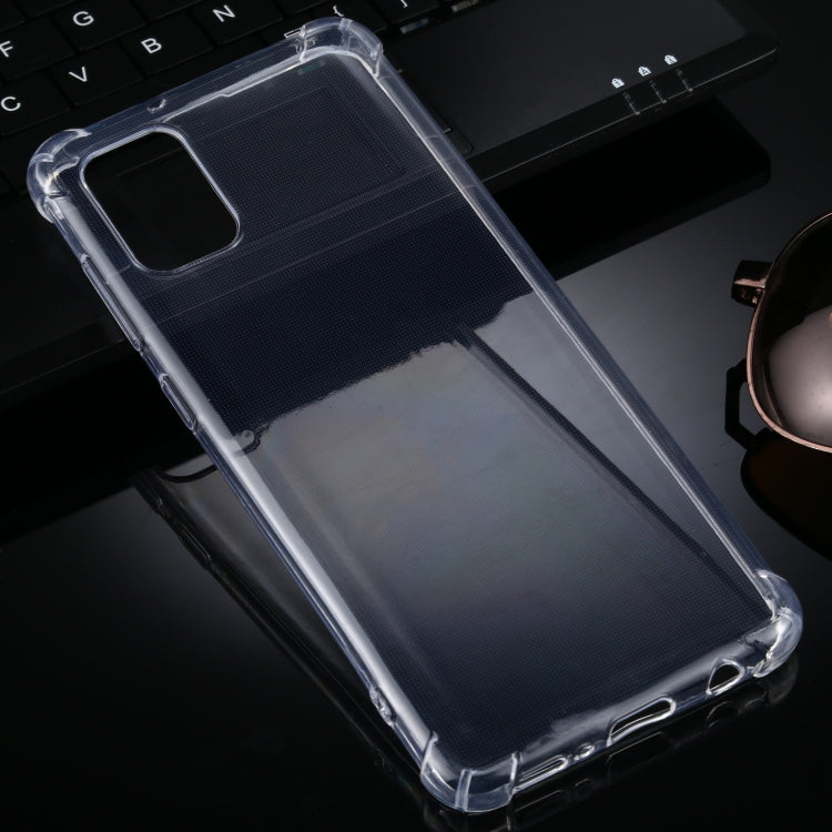 For Samsung Galaxy A31 Four-Corner Anti-Drop Ultra-Thin TPU Case