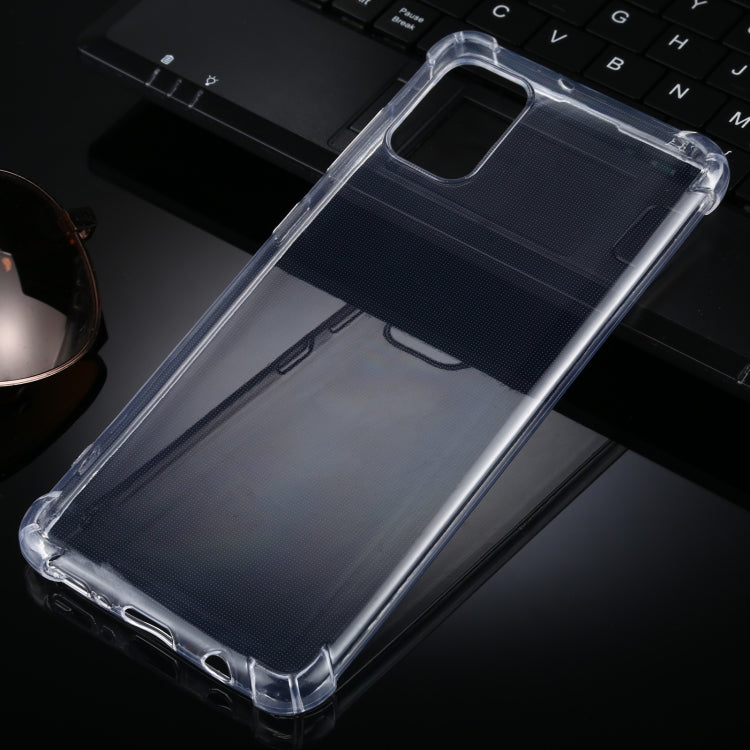 For Samsung Galaxy A31 Four-Corner Anti-Drop Ultra-Thin TPU Case