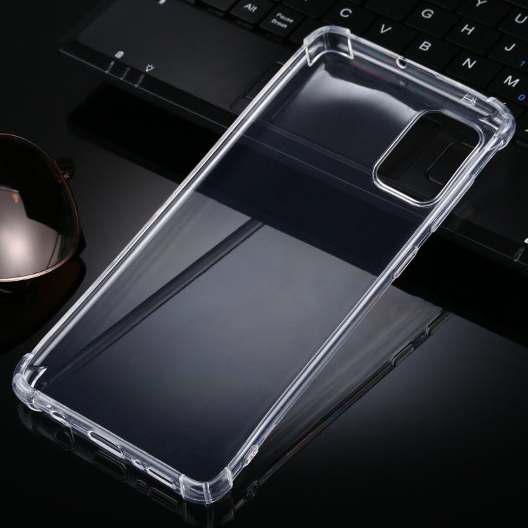 For Samsung Galaxy A71 Four-Corner Anti-Drop Ultra-Thin TPU Case