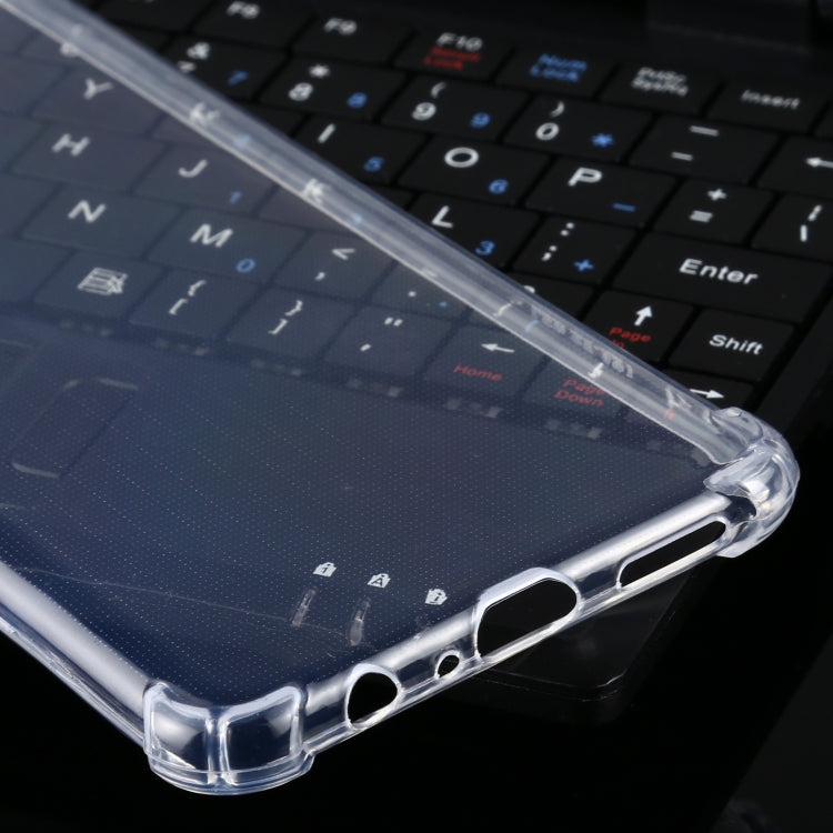 For Samsung Galaxy A21 Four-Corner Anti-Drop Ultra-Thin TPU Case