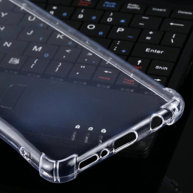 For Samsung Galaxy A21s Four-Corner Anti-Drop Ultra-Thin TPU Case