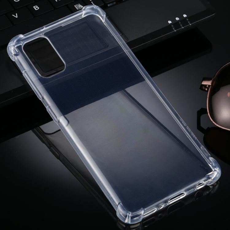 For Samsung Galaxy A41 Four-Corner Anti-Drop Ultra-Thin TPU Case