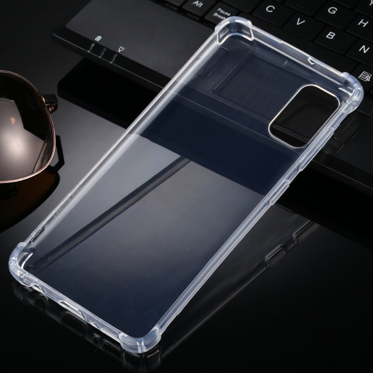 For Samsung Galaxy A41 Four-Corner Anti-Drop Ultra-Thin TPU Case