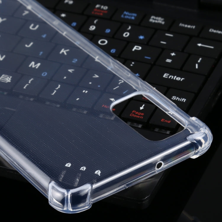 For Samsung Galaxy A41 Four-Corner Anti-Drop Ultra-Thin TPU Case