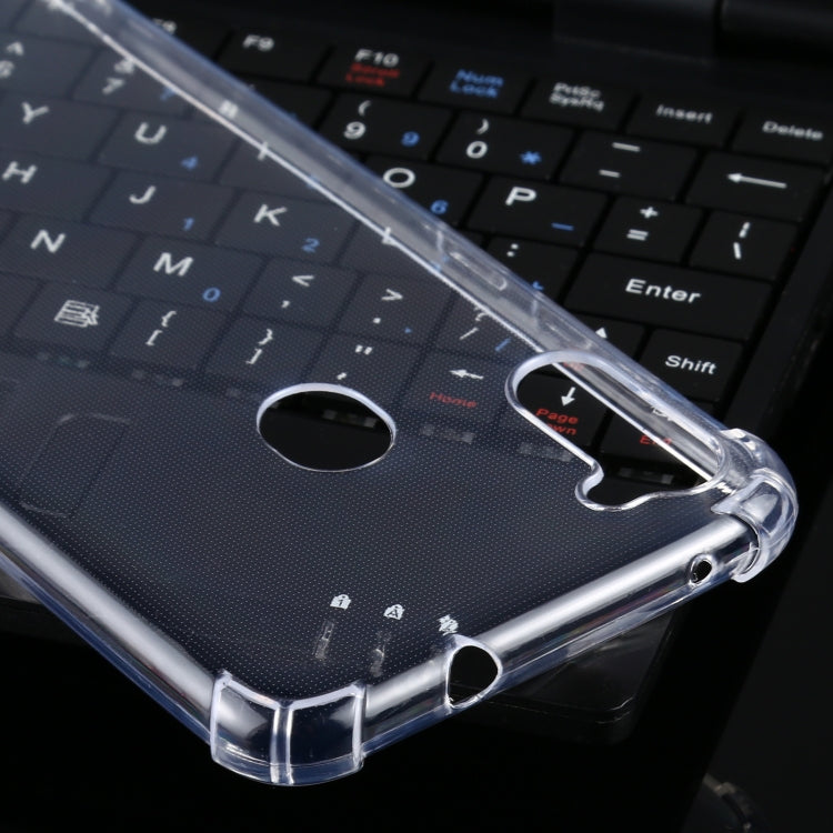 For Samsung Galaxy M11 / A11 Four-Corner Anti-Drop Ultra-Thin TPU Case