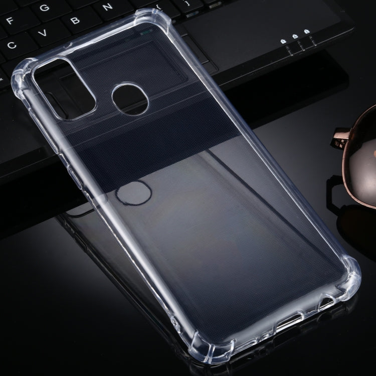 For Samsung Galaxy M30s Four-Corner Anti-Drop Ultra-Thin TPU Case