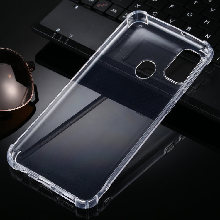 For Samsung Galaxy M30s Four-Corner Anti-Drop Ultra-Thin TPU Case