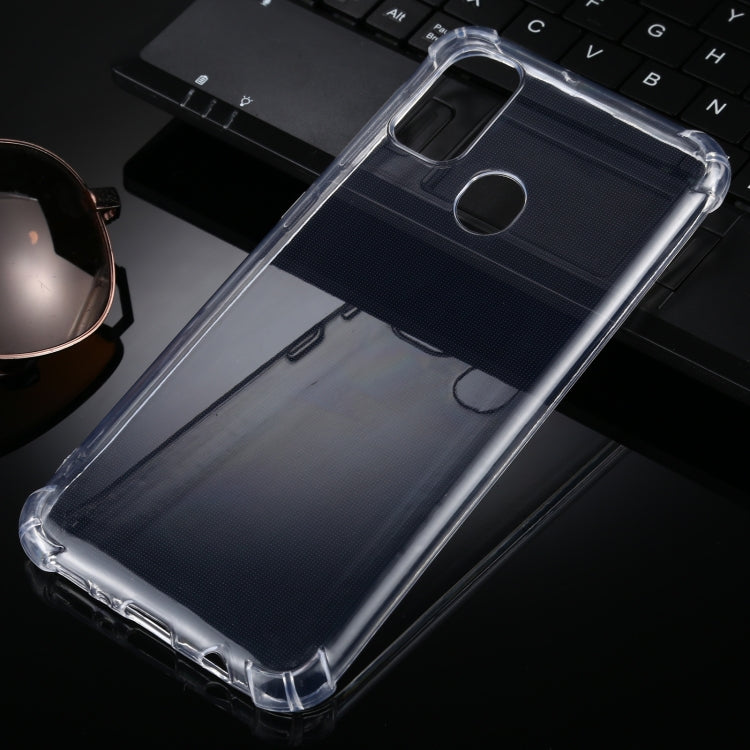 For Samsung Galaxy M30s Four-Corner Anti-Drop Ultra-Thin TPU Case
