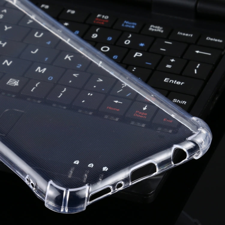 For Samsung Galaxy M30s Four-Corner Anti-Drop Ultra-Thin TPU Case
