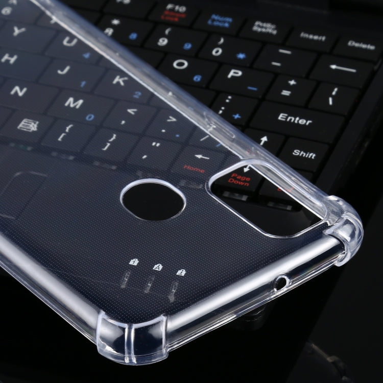 For Samsung Galaxy M30s Four-Corner Anti-Drop Ultra-Thin TPU Case