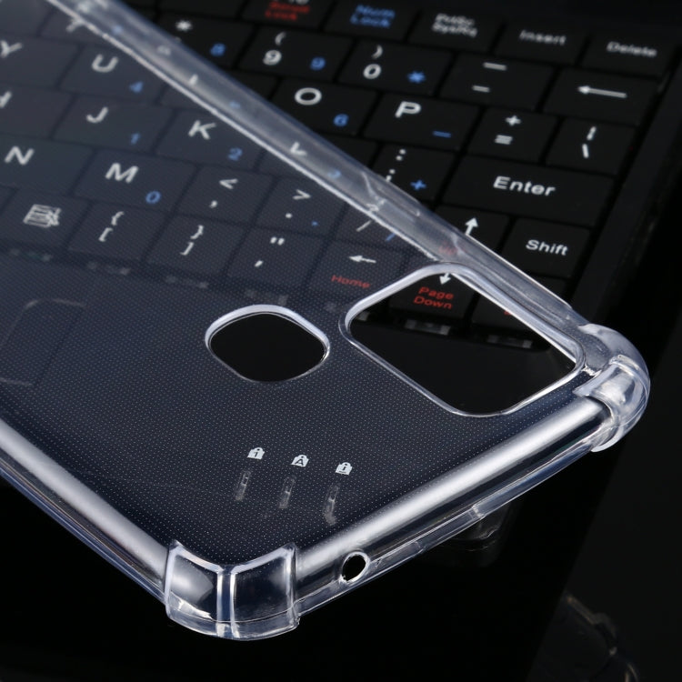 For Samsung Galaxy M31 Four-Corner Anti-Drop Ultra-Thin TPU Case